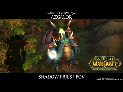 World of Warcraft TBC - Mount Hyjal - Azgalor