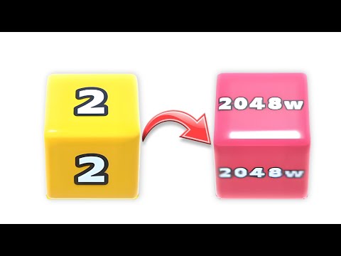 Jelly Run 2048 ULTIMATE Gameplay | 4 Shape Play Showdown! | 2 To 2048w Race