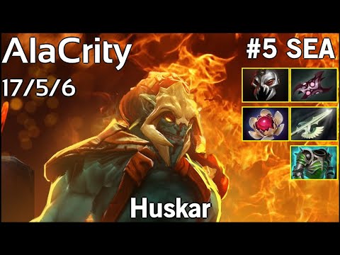 AlaCrity  Huskar - Dota 2  7.19
