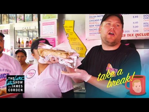 一休みしましょう。ピンクのホットドッグ (Take a Break: Pink's Hot Dogs)
