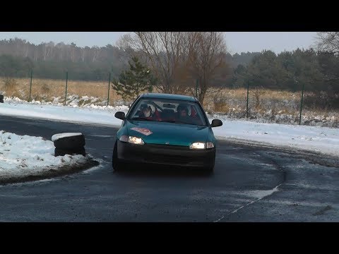 P.Horanin / M.Majkowski, Honda Civic - II Power Stage Bednary - 10.02.2018