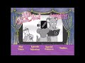 Angelina Ballerina Lights Camera Action 2004 US DVD Menu Walkthrough