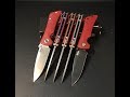 Southern Grind Red G10 Spider Monkey USA Made Blade Exclusive