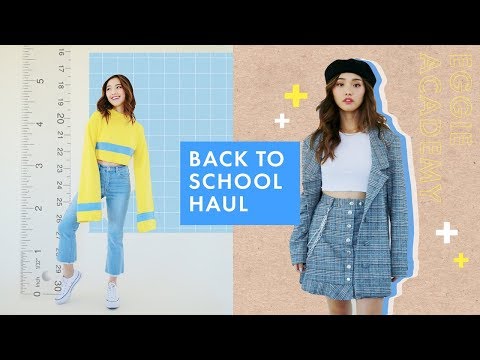 What to Wear Back To College | Eggie Haul