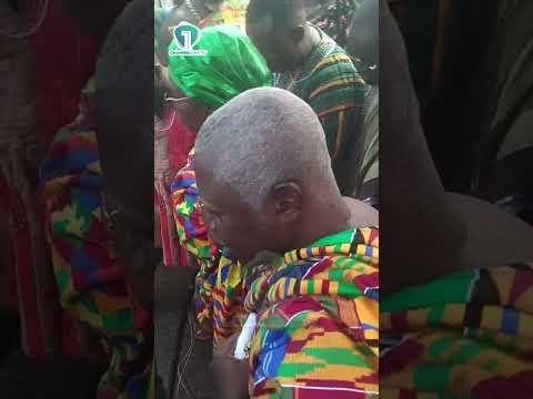 Watch: Okyehemaa Aberewa Dokua Arrives at 200th Odwira Anniversary