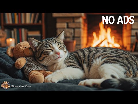 Calming Music for Cats to Relief Stress 😸 Relaxing Cat Music for Deep Sleep, Healing & Relaxation