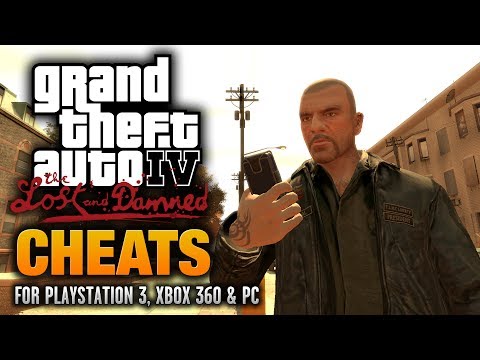 cheat codes for grand theft auto 4 lost and damned playstation 3