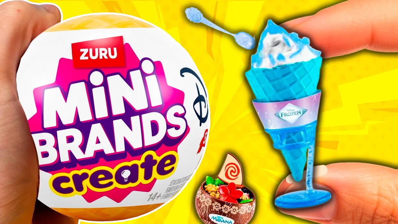 Vídeo de Mini Brands Create Disney Snacks