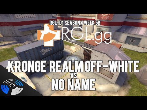 RGL-D1 Season 4 W5B - Kronge Realm Off-White vs. no name