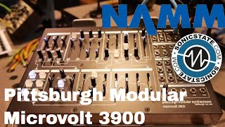 Video thumbnail for NAMM 2018: Pittsburgh Modular Microvolt 3900 by sonicstate
