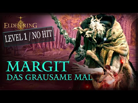 Margit, das grausame Mal | solo, Level 1, no hit (Parryguide)