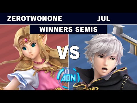 AON Ultimate 57 - ZeroTwoNone (Zelda) vs Jul (Robin) Winners Semifinals - Smash Ultimate