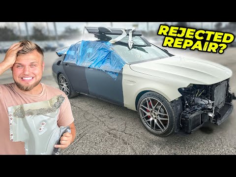 I BOUGHT A WRECKED 2018 Mercedes E63 AMG-S For CHEAP! This is why..