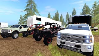 GOING CAMPING &amp; UTV RACING | BRAND NEW POLARIS RAZOR RELEASE + NEW CHEVY 2500 | MULTIPLAYER