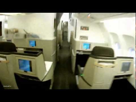 SWISS A340 BUSINESS CLASS LOOK AROUND