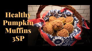 Healthy Pumpkin Muffins | Edye's WW Kitchen | 3SP