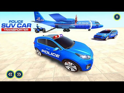 Offroad Police Transporter Truck Driver Sim: Police Car Bike Truck Driving - Android Gameplay