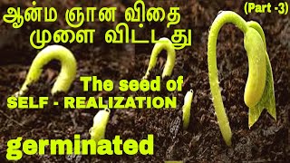 (P-3)-ஆன்ம ஞான விதை முளை விட்டது|Seed of SELF - REALIZATION germinated|Bliss|Meditation|vicharam|