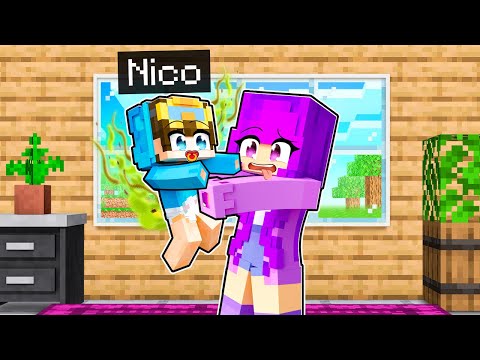 Nico Becomes A BABY In Minecraft!