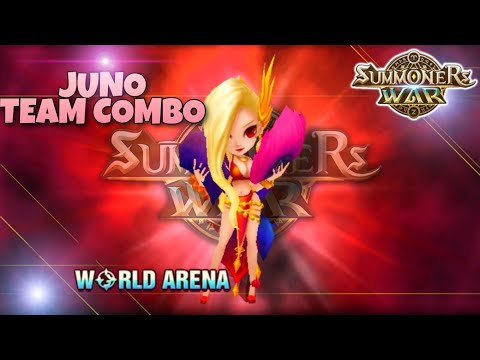 Juno Team Combo in World Arena - Summoners War