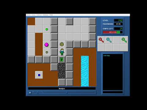 CCLP3 level 142 solution - 532 seconds