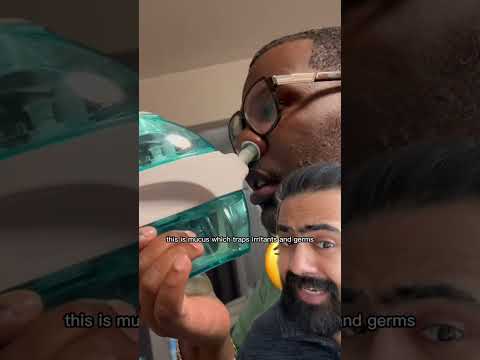 Doctor Reacts To Satisfying Nasal Irrigation!