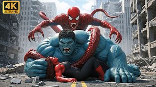 Download lagu BLUE HULK vs Spiderman Monster (FULL MOVIE 4K) Battle to Save Red She-Hulk from Giant Snake-Spider! mp3