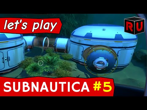 Building underwater base in mushroom forest biome | Let's play Subnautica ep 5
