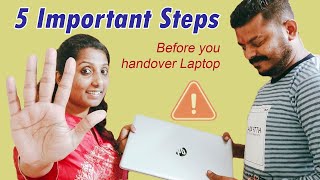 What to do before you sell your laptop?? Important tips#How to safely prepare laptop4sell#Hany&tech