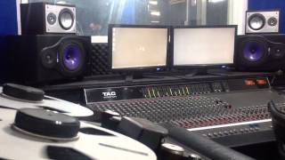 Video thumbnail for Tape session on the TEAC 85-16 tape machine through the AMEK TAC Scorpion console by SoundARC Studios
