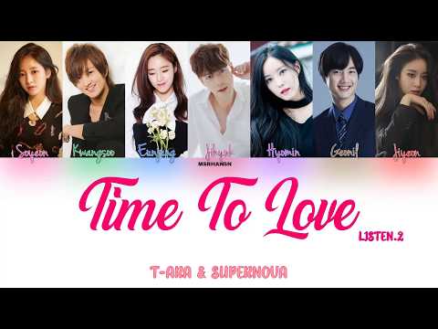 T-ARA feat. SUPERNOVA - Time To Love Listen.2 [HanRomEng] Color Coded Lyrics