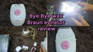 Braun Epilator Review/ Braun Silk epil 3 / Epilator / Epilator Review and Demo By Ayesha Arfan