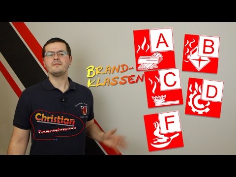 🚒 Feuer mit Klasse? Die Brandklassen - Ausbildung mit Christian dem Feuerwehrmann #005