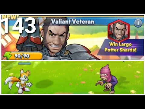 SEGA Heroes VALIANT VETERAN PART 143 Gameplay Walkthrough - iOS / Android