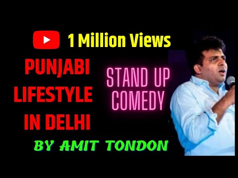 Lockdown with Punjabi Family ● Amit Tondon Performing Live - Standup Comedian _ New Video