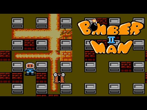 Bomberman II (NES) original video game | full game session for Normal Mode 🎮💣💥