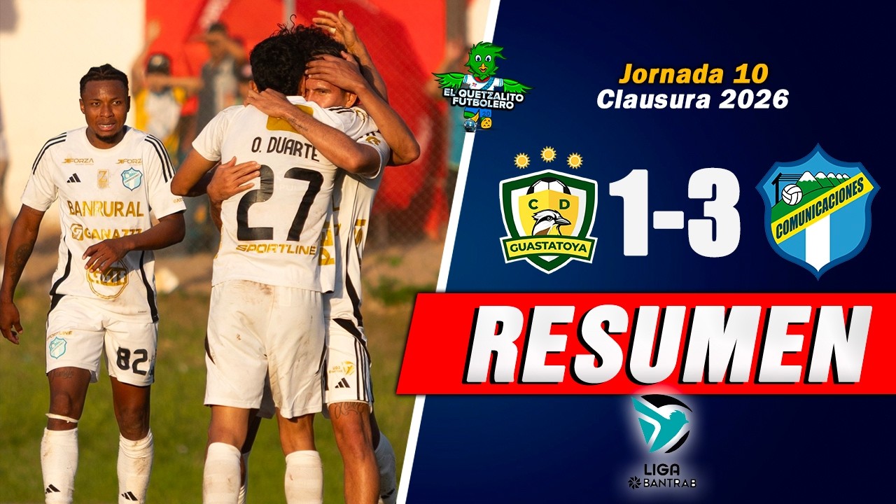 Deportivo Guastatoya vs Comunicaciones Highlights