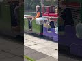 Conway castle arrives back at the station #watfordminiaturerailway