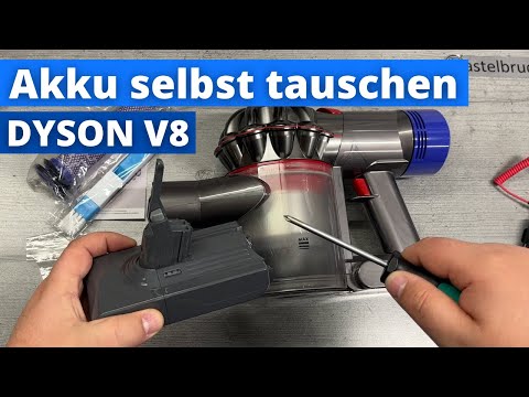 Akku tauschen beim Dyson V8, so einfach geht das...