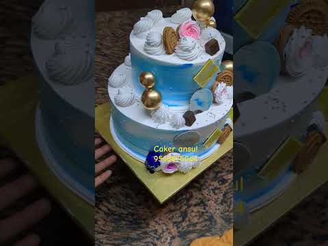 #roundcake #cake #cakedecorating round cake design #design @ansul_veil