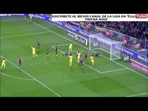 Barcelona vs Villarreal 1-1 Gol Musacchio Jornada 16 2013/2014 - AllGoalsLFP