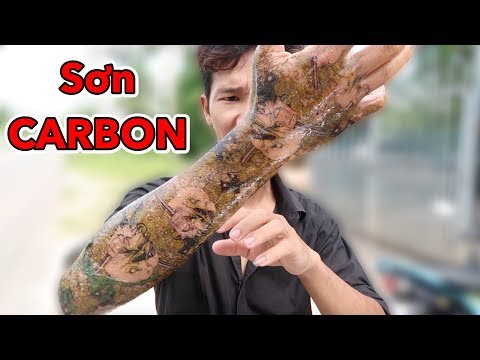 Lâm Vlog - Dùng Thử SƠN PHIM CHUYỂN NƯỚC CARBON