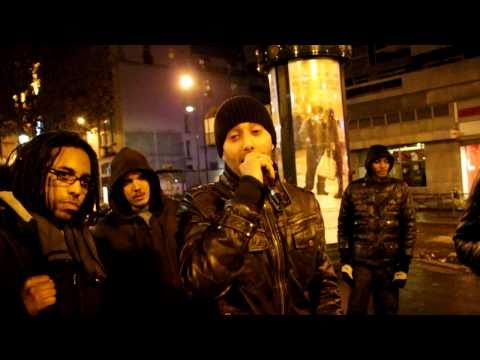 Averroès (CRSKP) & Exxon Vald's - Street Freestyle (Paris 18ème) - Vidéo by Na2son View