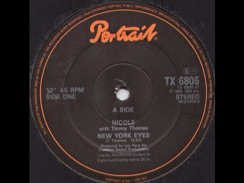 Nicole with Timmy Thomas - New York Eyes