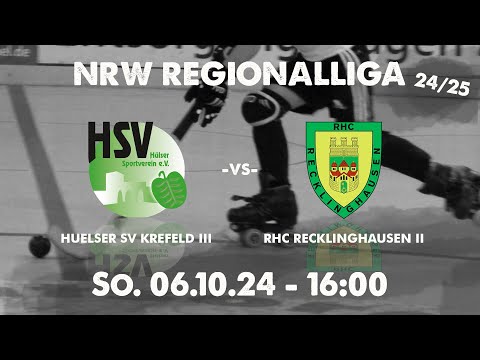 NRW Regionalliga: Hülser SV Krefeld III -vs- RHC Recklinghausen II