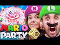 O Tabuleiro Do Bolo Mario Party
