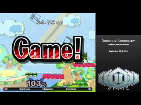 KSU 9/23/15 - ChipGroove (Falcon) v SeemsGood (Sheik) - SSBM (1)