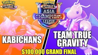 Kabichans vs Team True Gravity - $100,000 GRAND FINAL Asia Champions League 2024 | Pokemon Unite