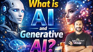 What is AI and Generative AI? #kaashivinfotech #livestreaming
