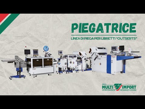 LINEA DI PIEGATURA PER LIBRETTI - OUTSERTS
